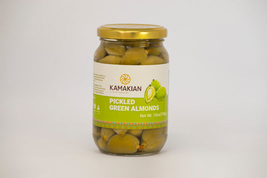 Pickled Green Almonds made in Lebanon