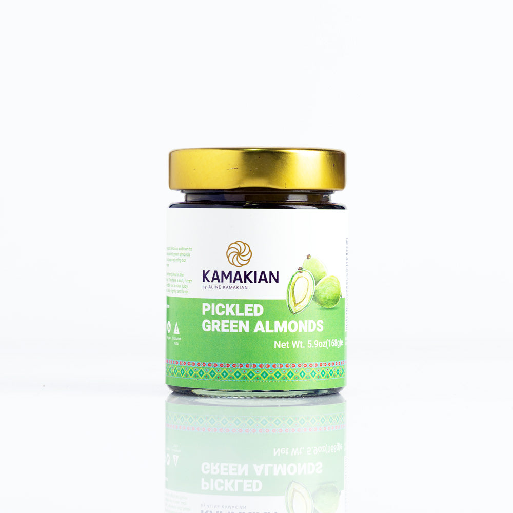 Pickled Green Almonds