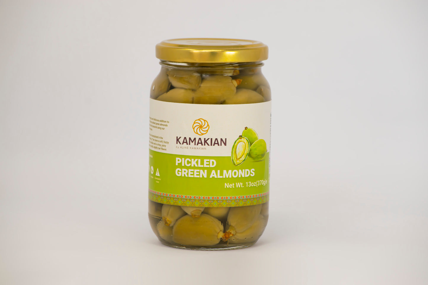 Pickled Green Almonds made in Lebanon