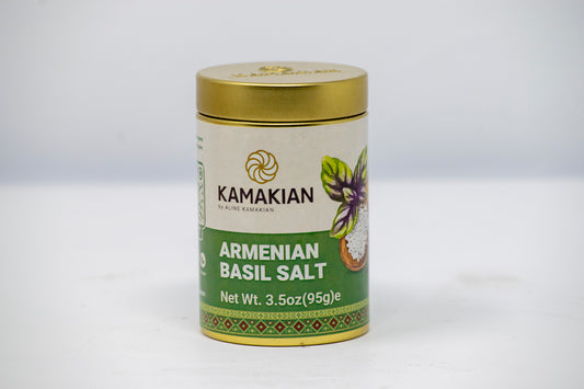 Tin Armenian Basil Salt from Anfeh Lebanon