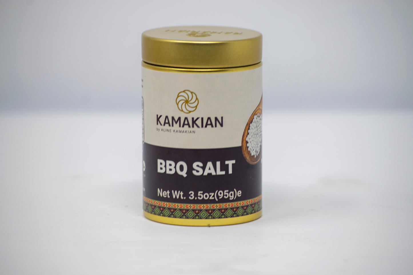 Tin BBQ Salt From Anfeh Lebanon